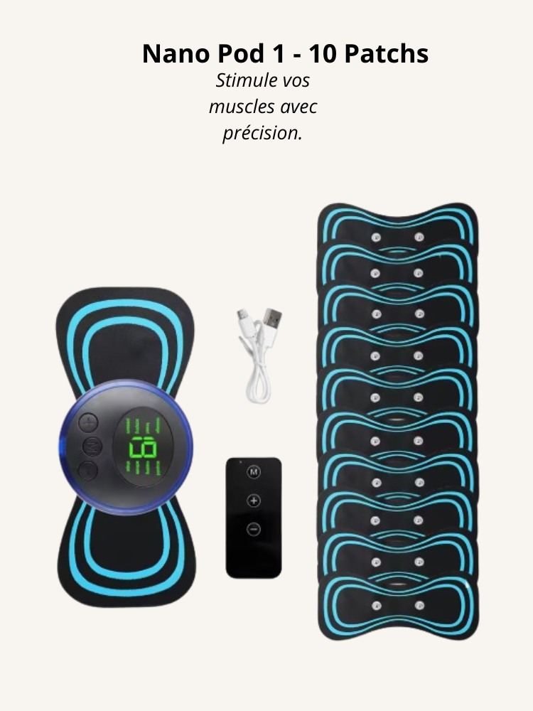 Nano Pod 1 | Stimulateur Musculaire EMS Haute Performance – RakuNow
