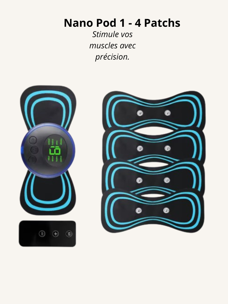 Nano Pod 1 | Stimulateur Musculaire EMS Haute Performance – RakuNow