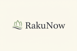 Logo RakuNow fond crème